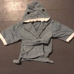 Adorable shark robe